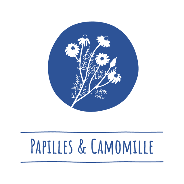 logo Papilles et camomille @papillesetcamomille